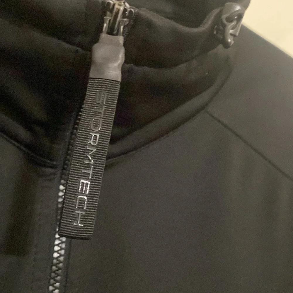 Storm Men's Black Lightweight Quarter-Zip Jacket XL/ TG outdoor hiking camp